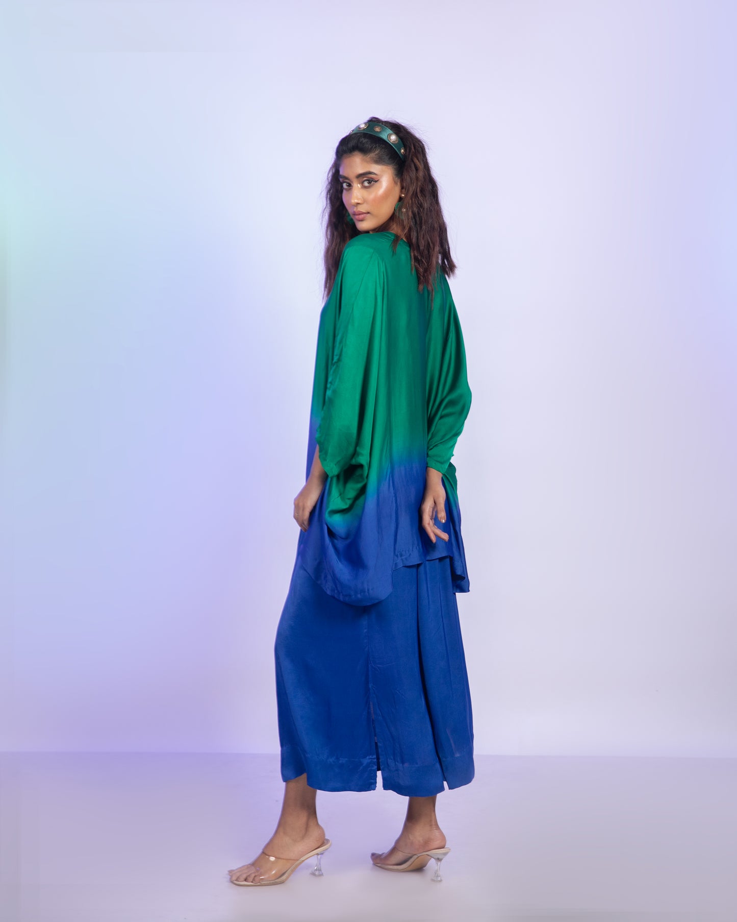 GREEN & BLUE CO-ORD SET