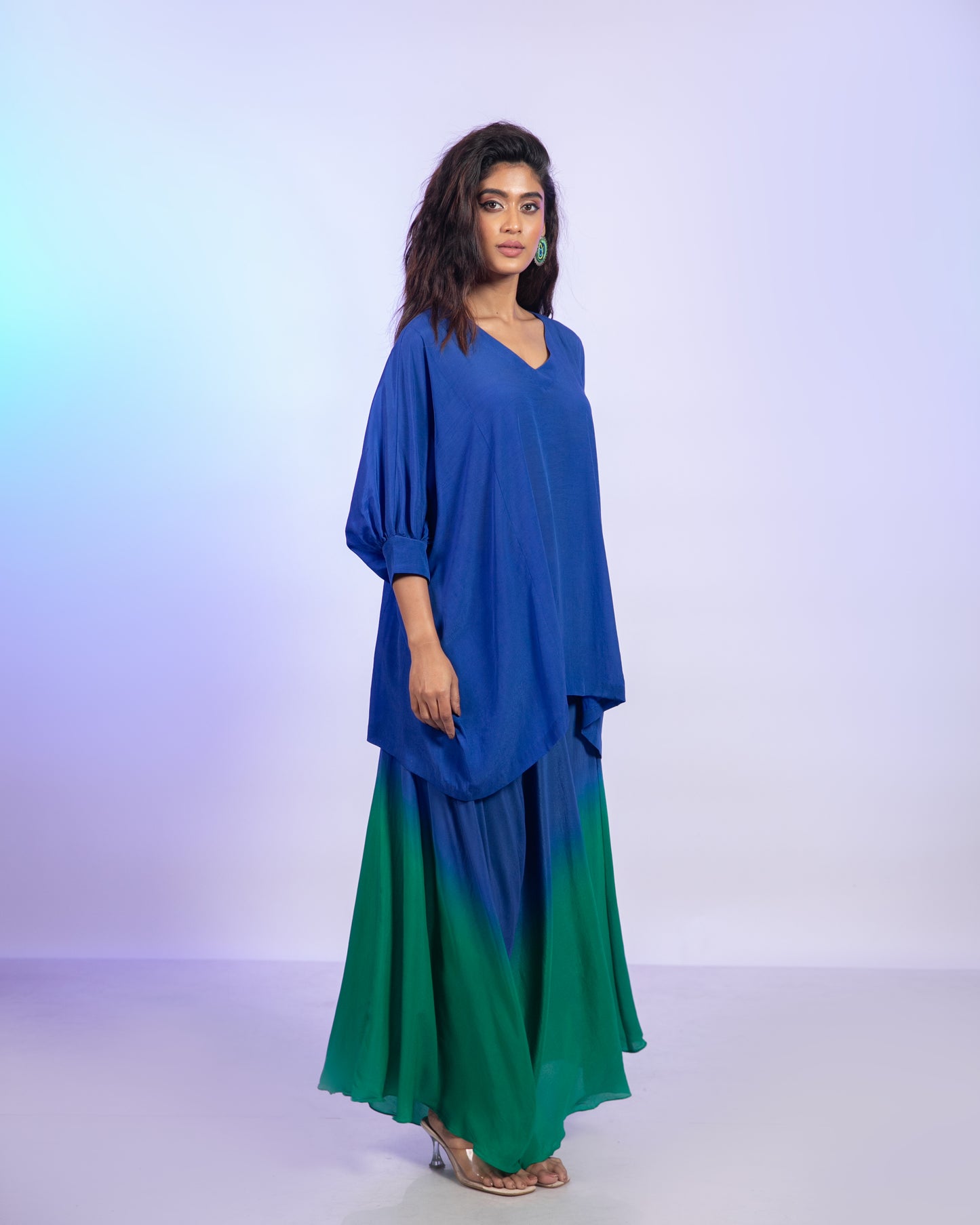 GREEN & BLUE CO-ORD SET