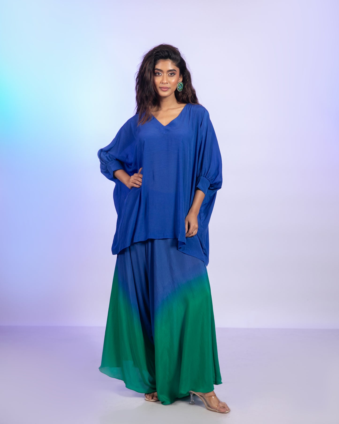 GREEN & BLUE CO-ORD SET