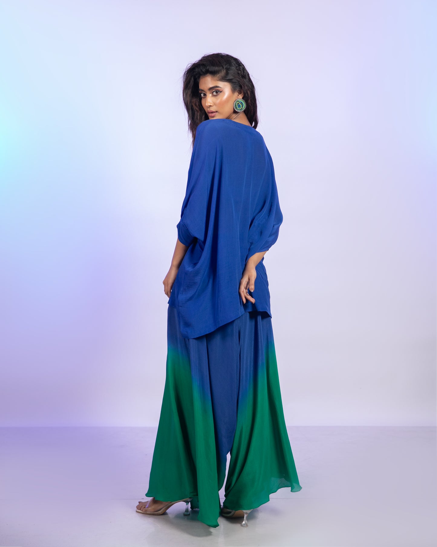 GREEN & BLUE CO-ORD SET