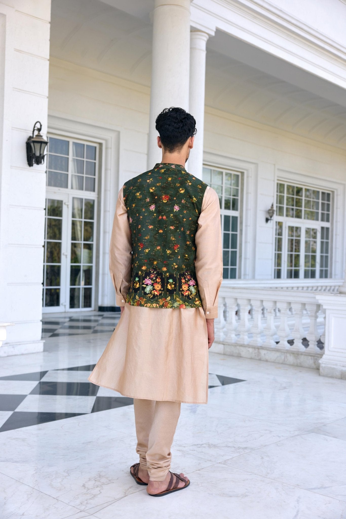 REHYAN BANDI SET - White Maison de Couture
