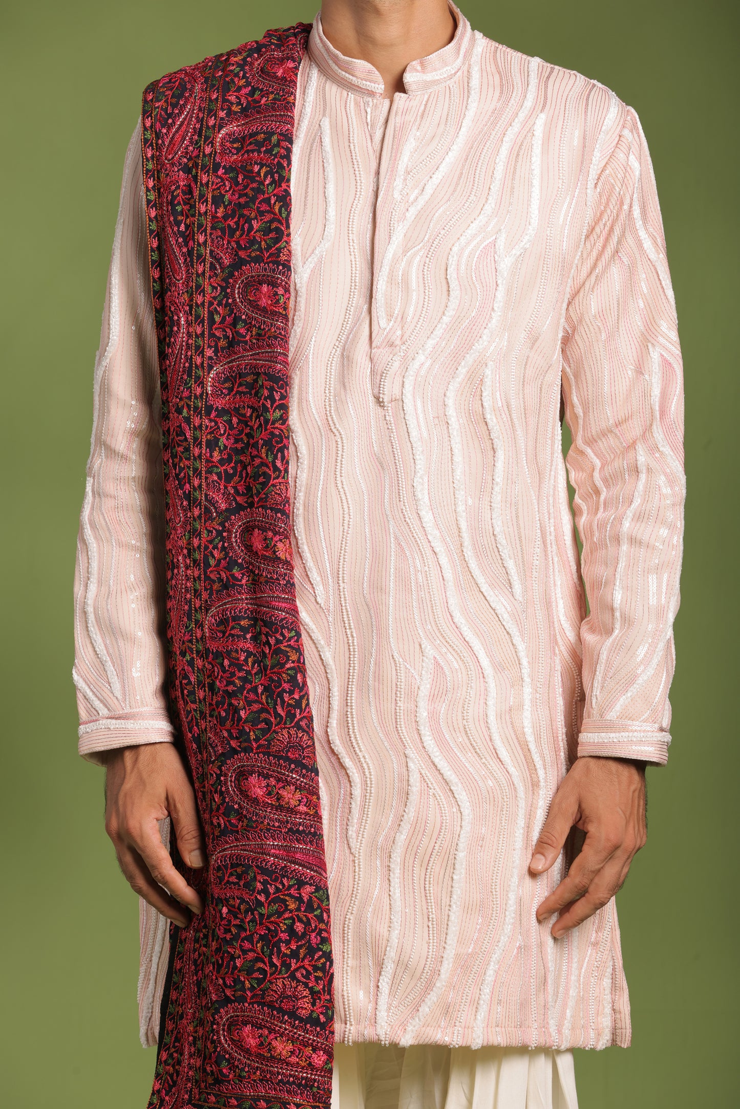 ANTYA PINK KURTA PATIYALA SET WITH DUPATTA