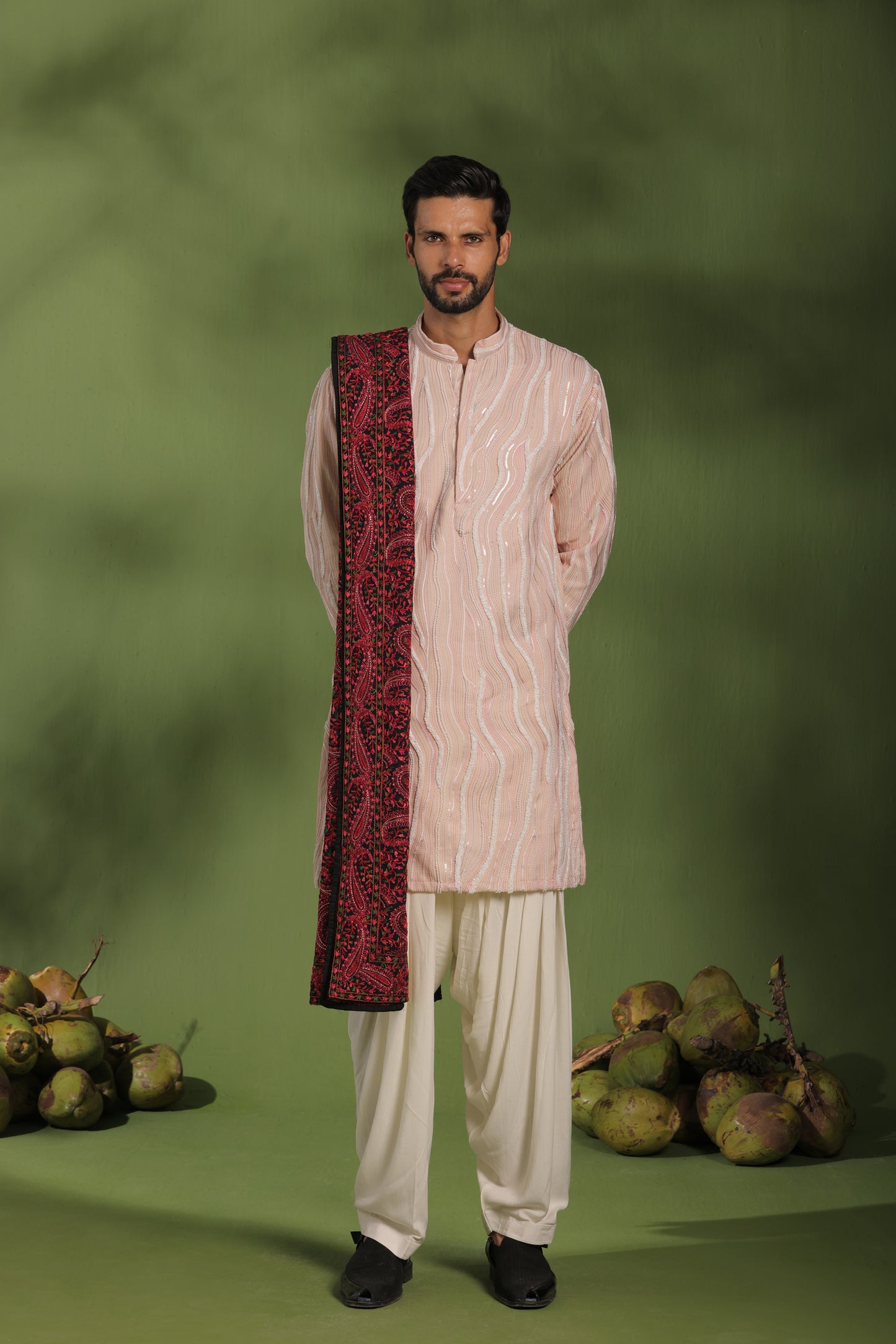 ANTYA PINK KURTA PATIYALA SET WITH DUPATTA