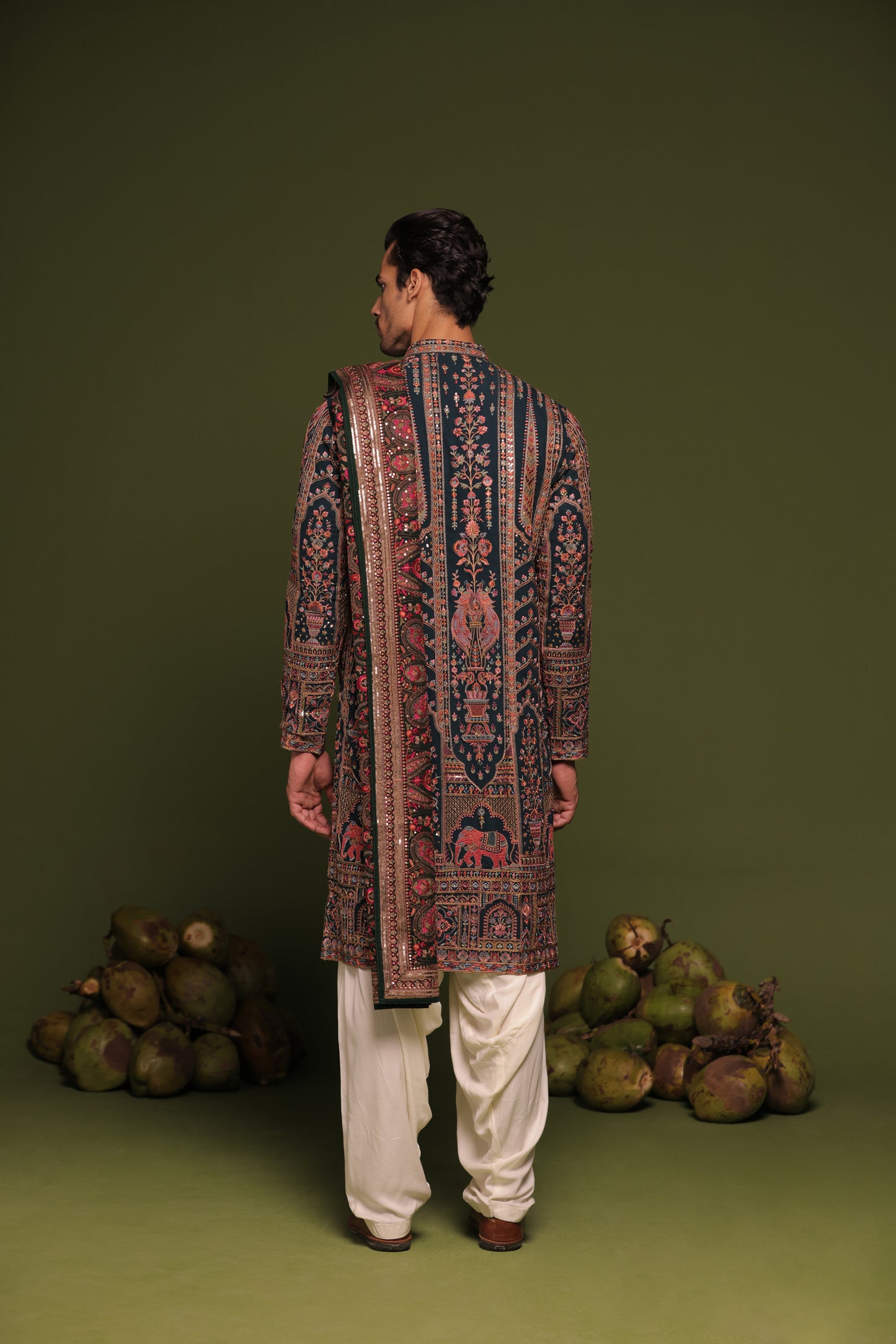 TARANJ MULTI KURTA PATIYALA SET WITH DUPATTA