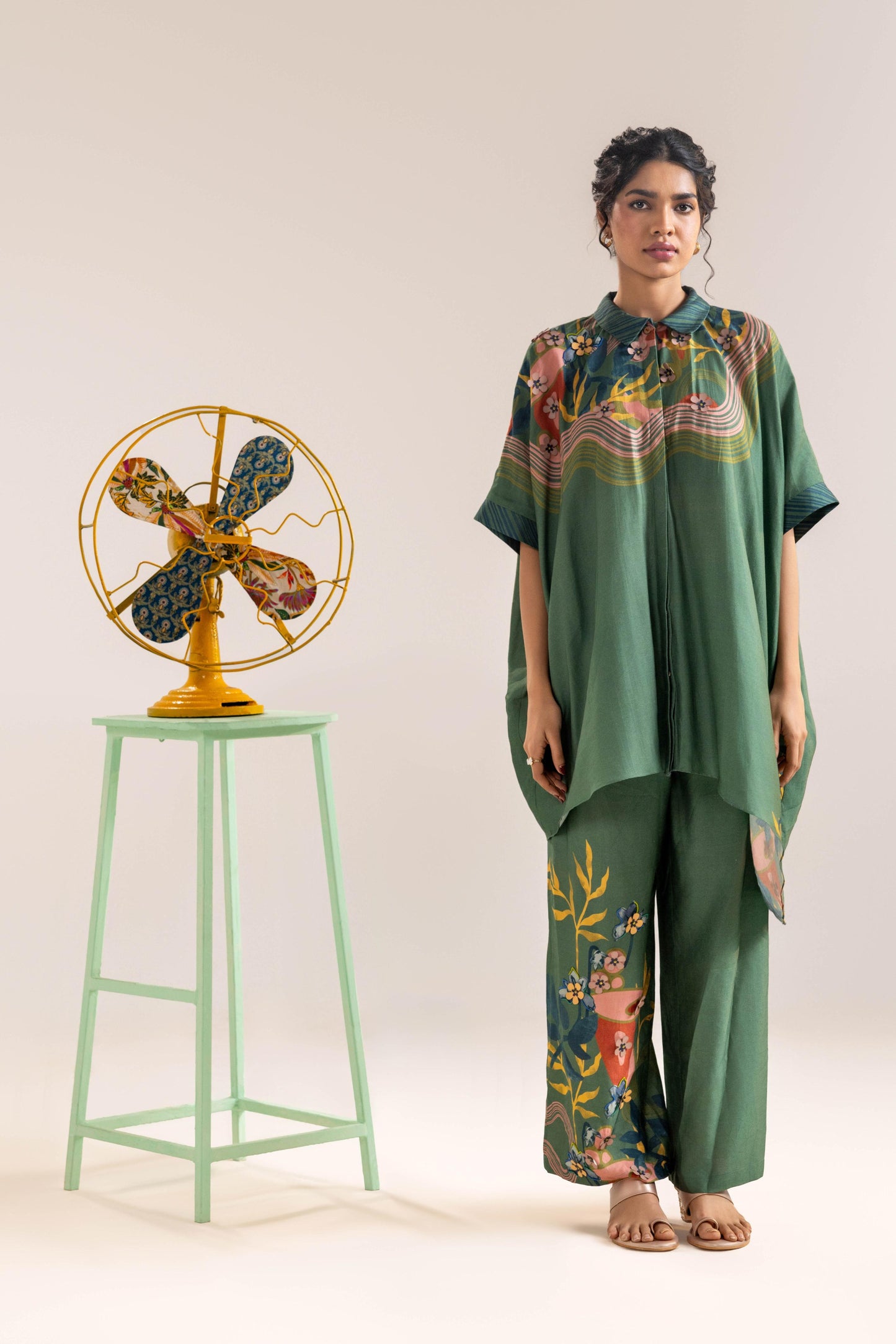 FLORA EMBELLISHED CO-ORD SET