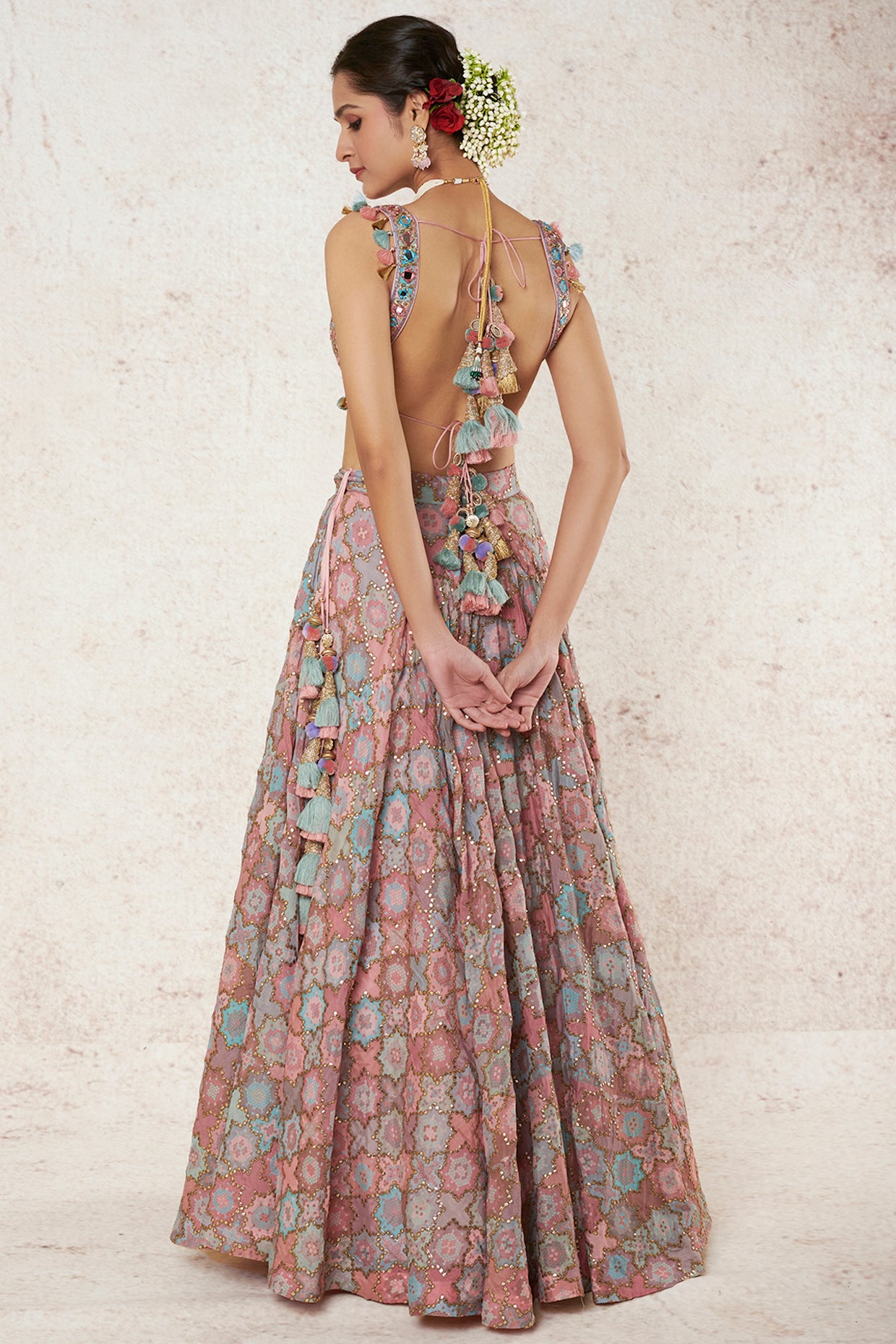 BLUSH PINK LEHENGA SET