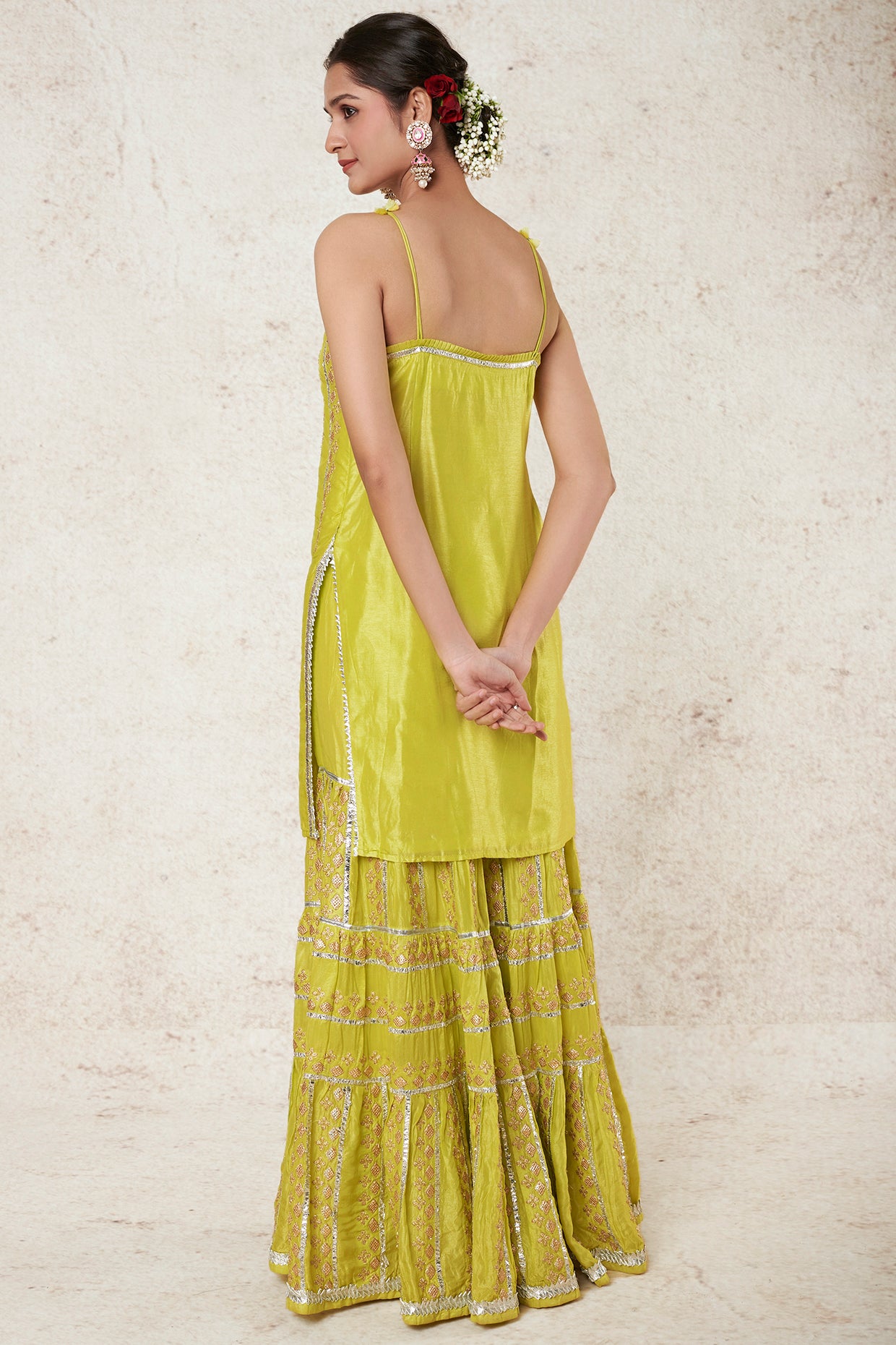MINT GREEN SHARARA SET