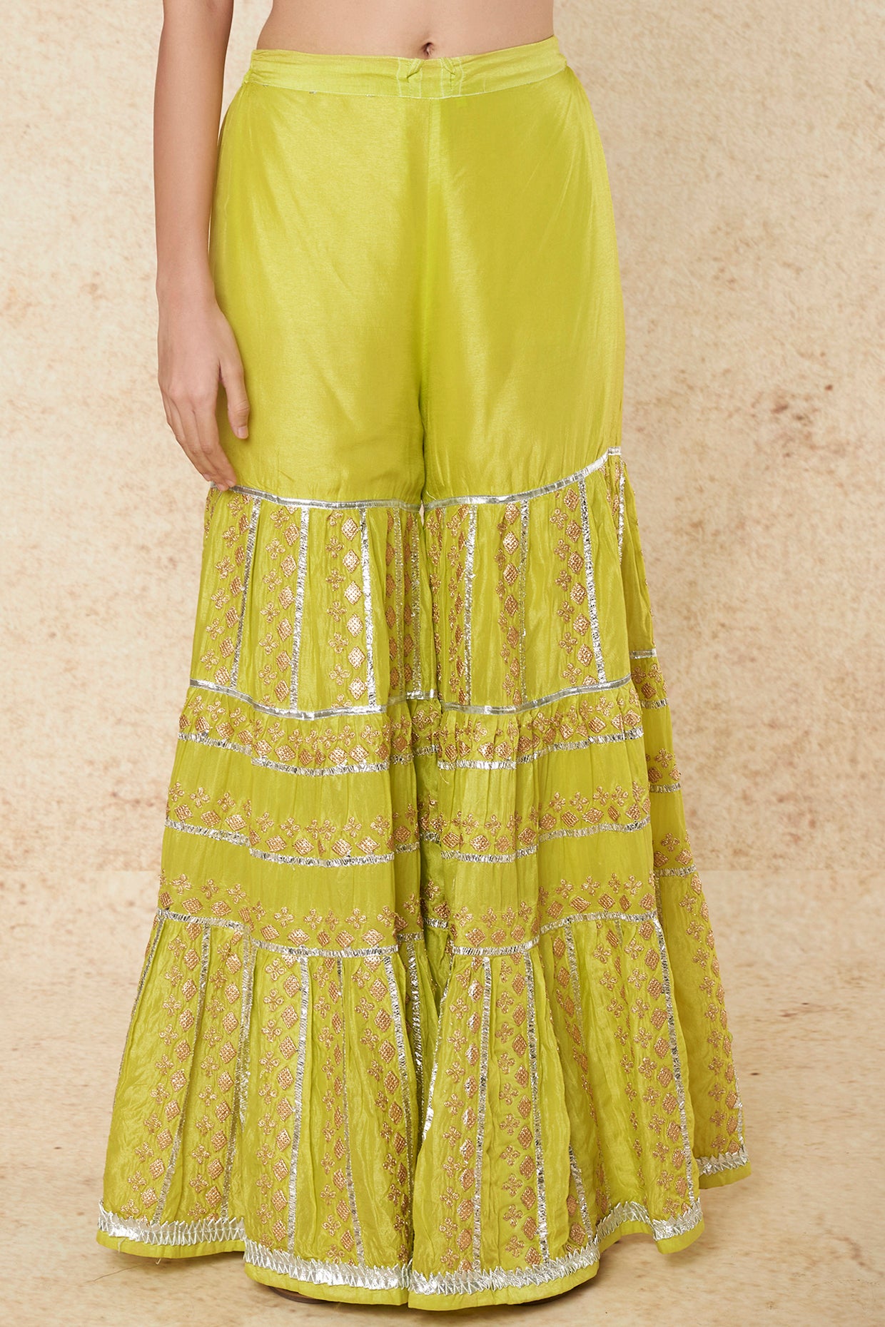 MINT GREEN SHARARA SET