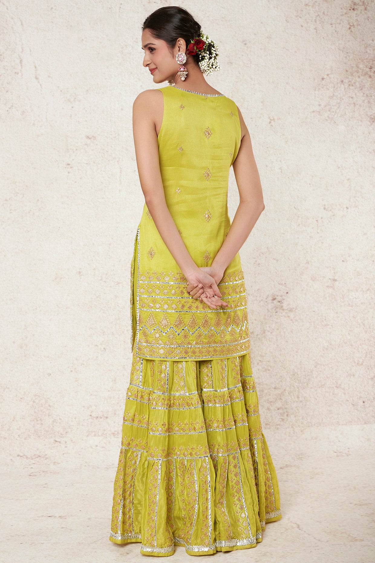 MINT GREEN SHARARA SET