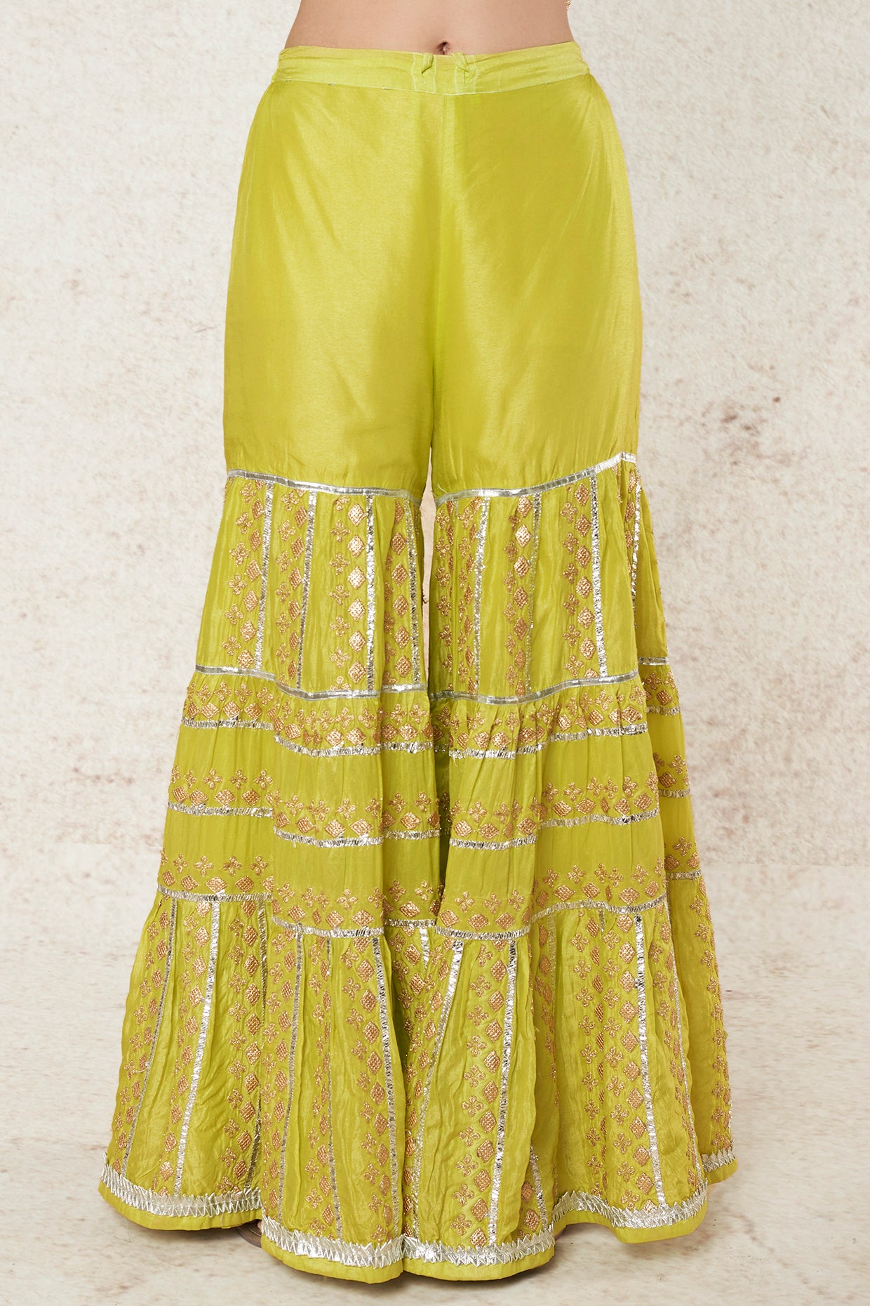 MINT GREEN SHARARA SET