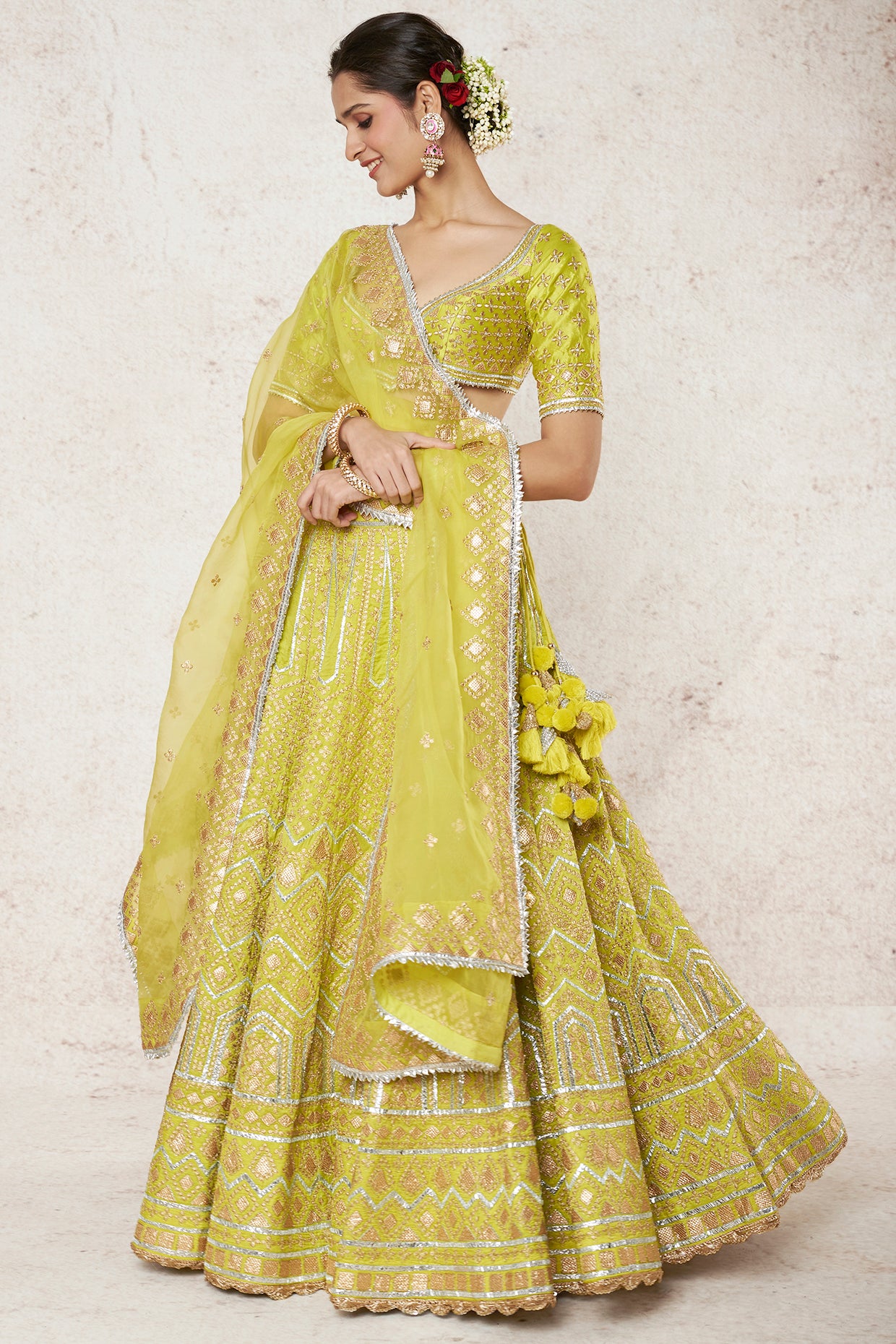 MINT GREEN LEHENGA SET