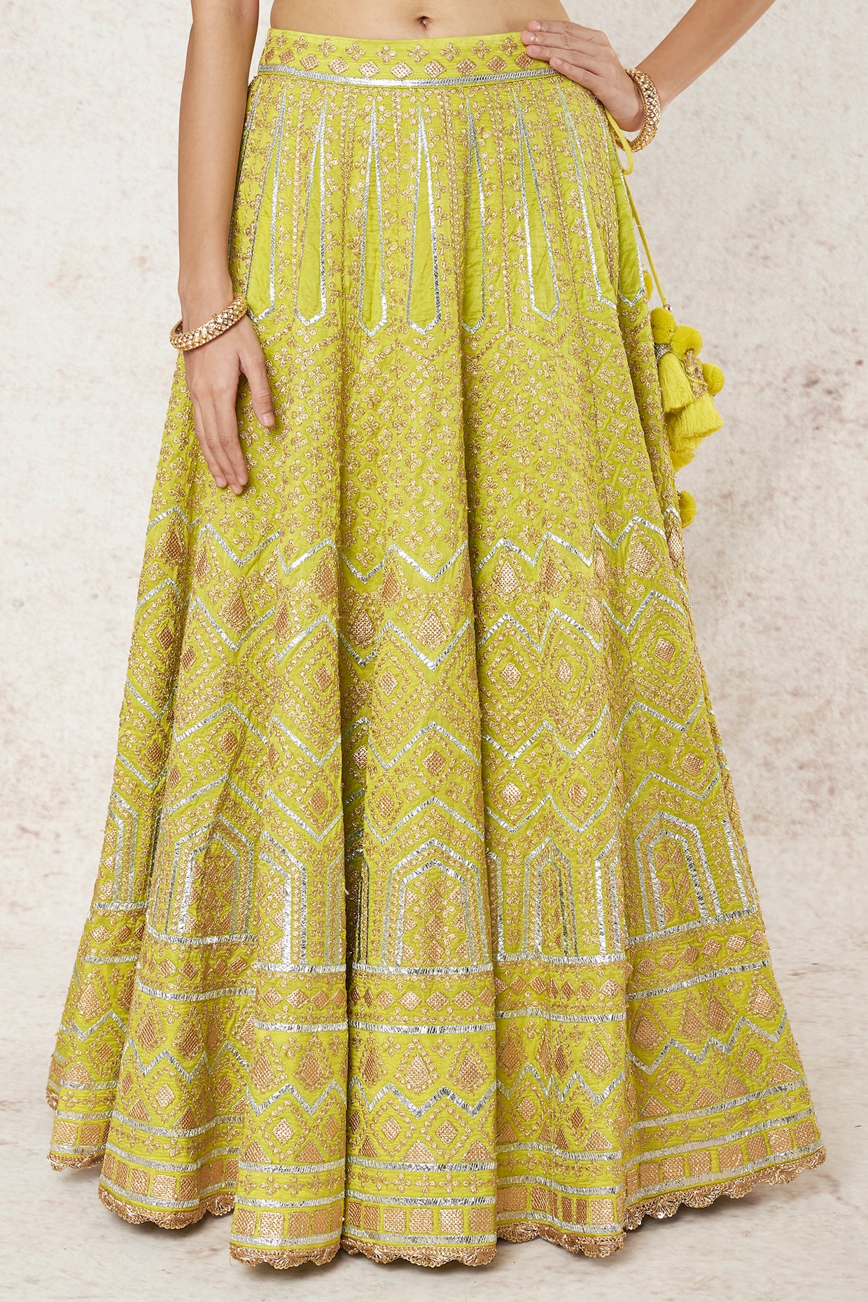 MINT GREEN LEHENGA SET