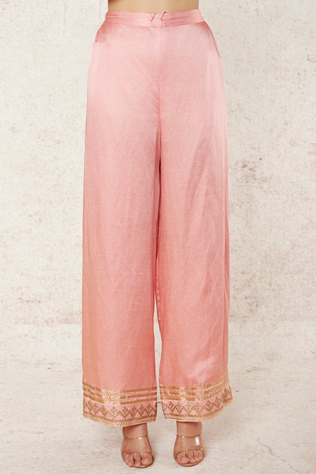BLUSH PINK PANT SET