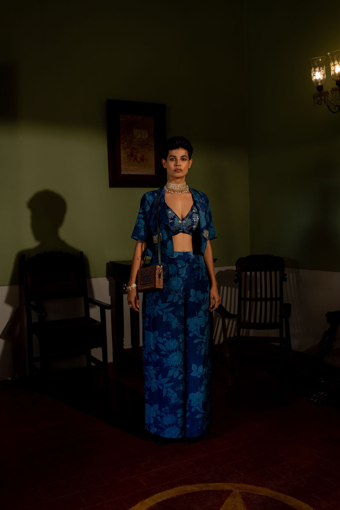 BLUEBELL FLORAL JACKET SET