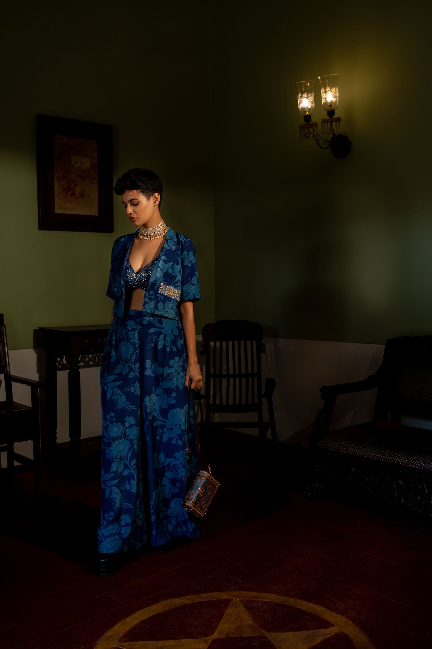 BLUEBELL FLORAL JACKET SET