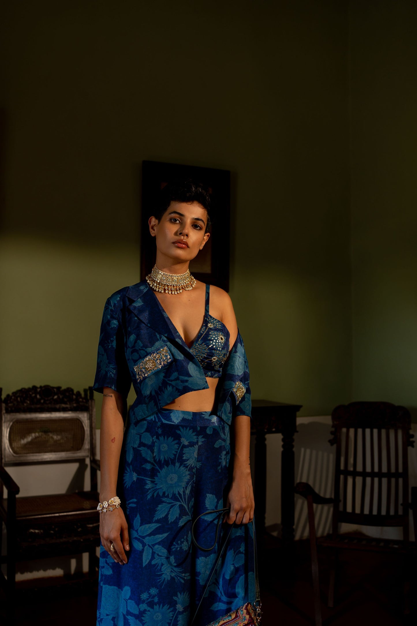 BLUEBELL FLORAL JACKET SET