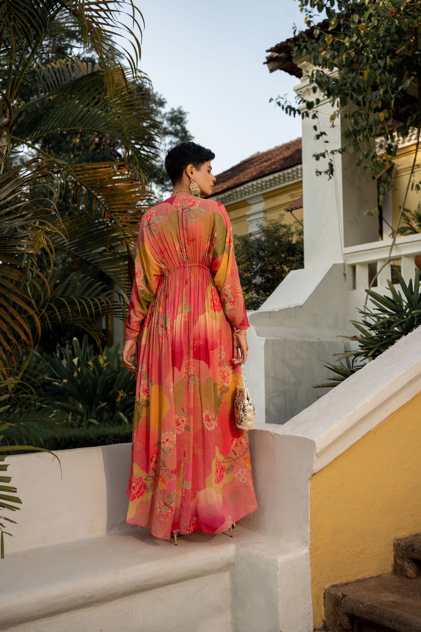 HINT OF BLUSH NASHA KAFTAN SET