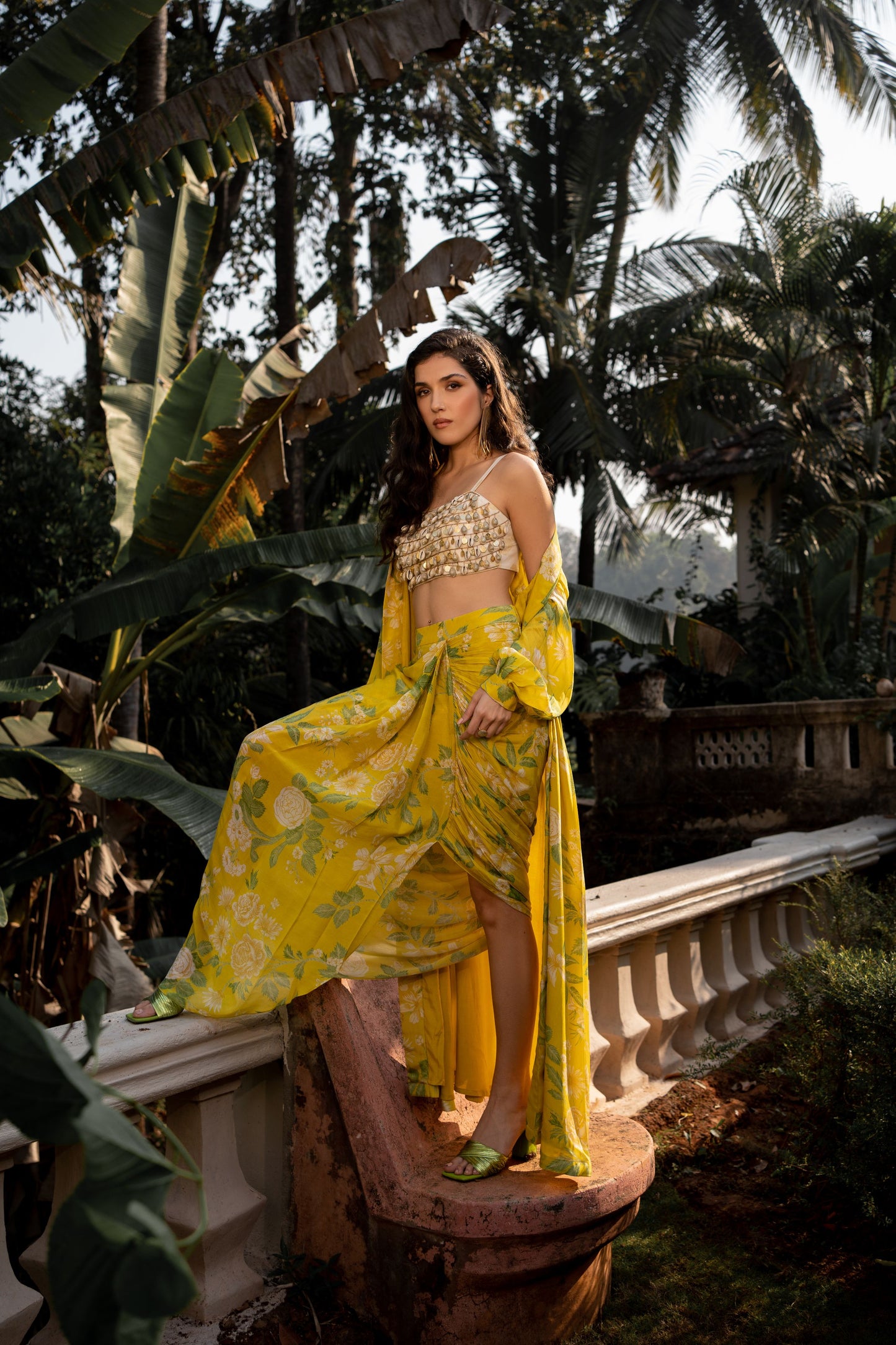 GARDEN OF BLOOM JACKET SET