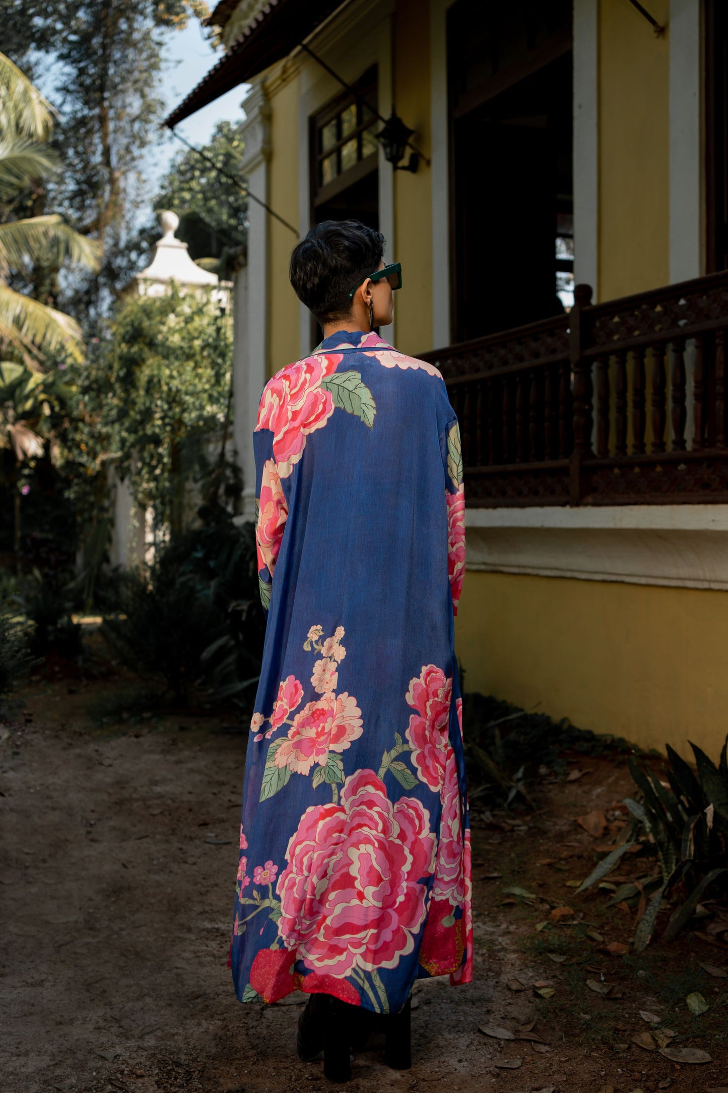 BLOOMING BIG FLORAL JACKET SET