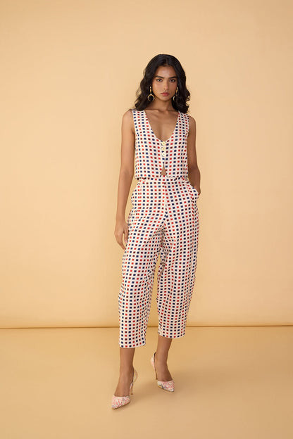 DELFIE WAISTCOAT & LOLY TROUSERS