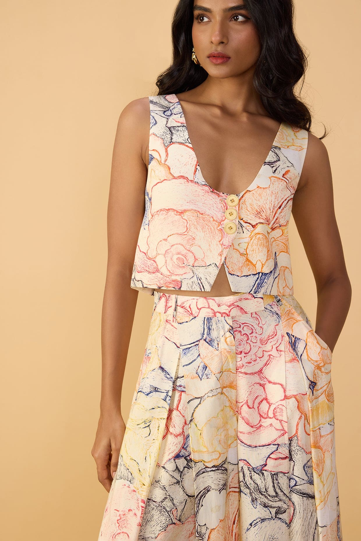 DELFIE WAISTCOAT & POLINA TROUSERS