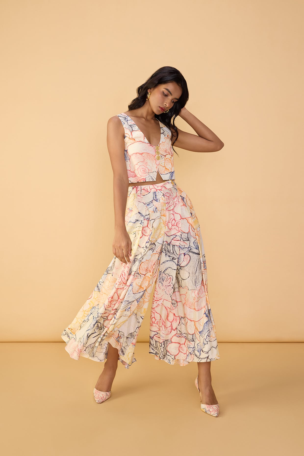 DELFIE WAISTCOAT & POLINA TROUSERS