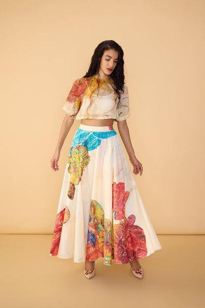 ROSETTA BLOUSE &  DRACY SKIRT