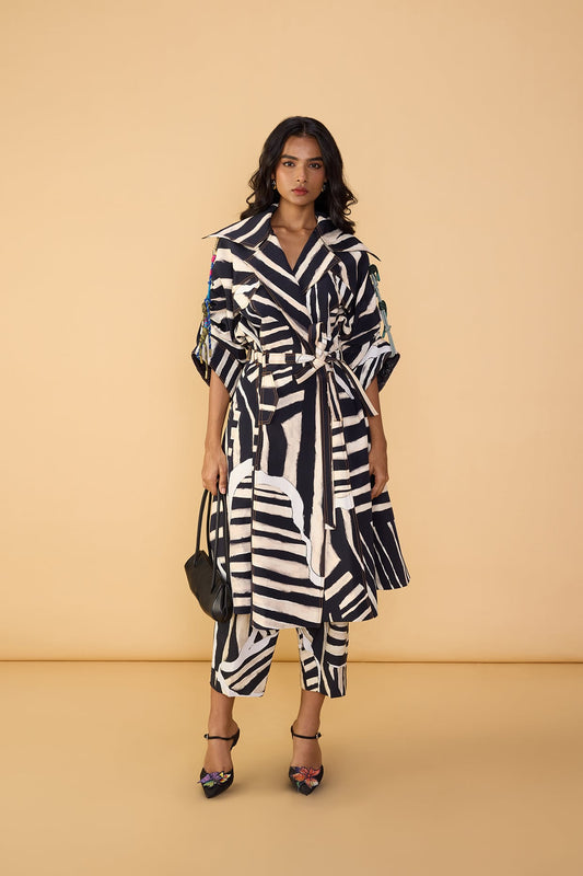 HELENA TRENCH & LOLY TROUSERS
