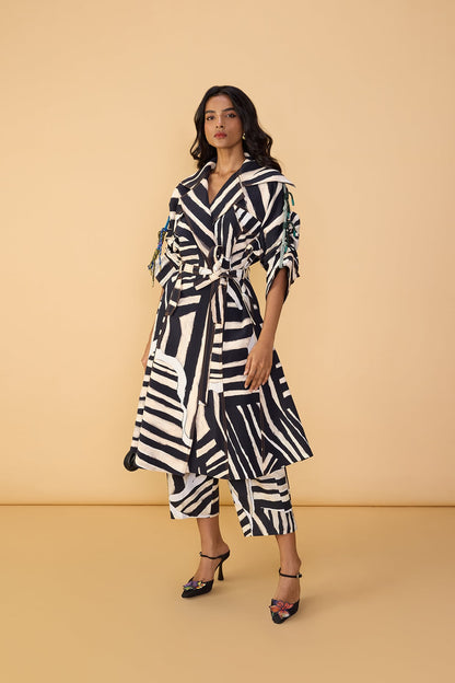 HELENA TRENCH & LOLY TROUSERS