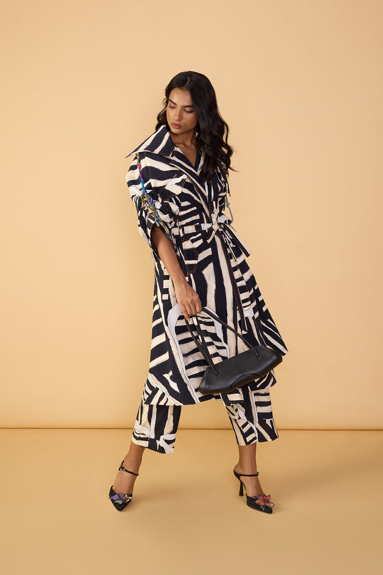 HELENA TRENCH & LOLY TROUSERS