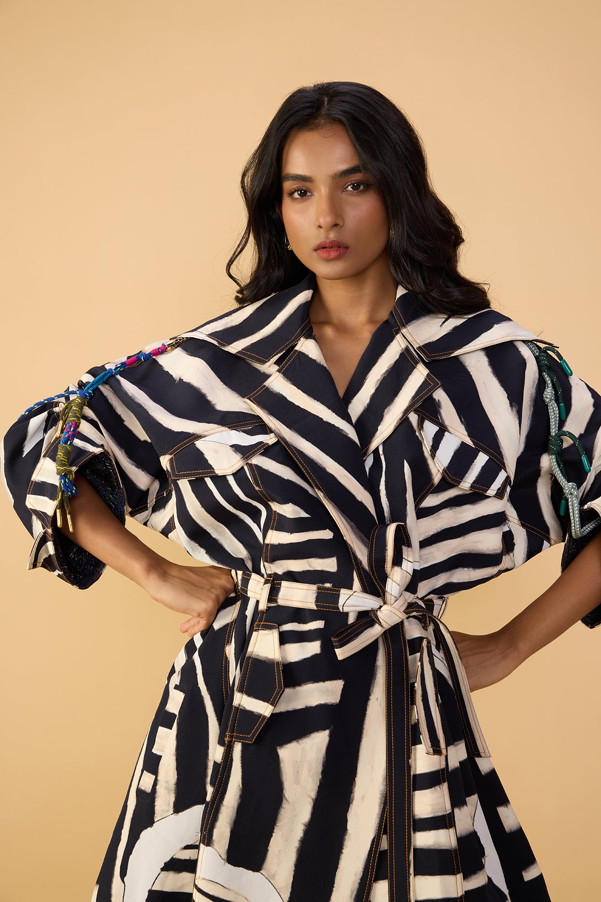 HELENA TRENCH & LOLY TROUSERS