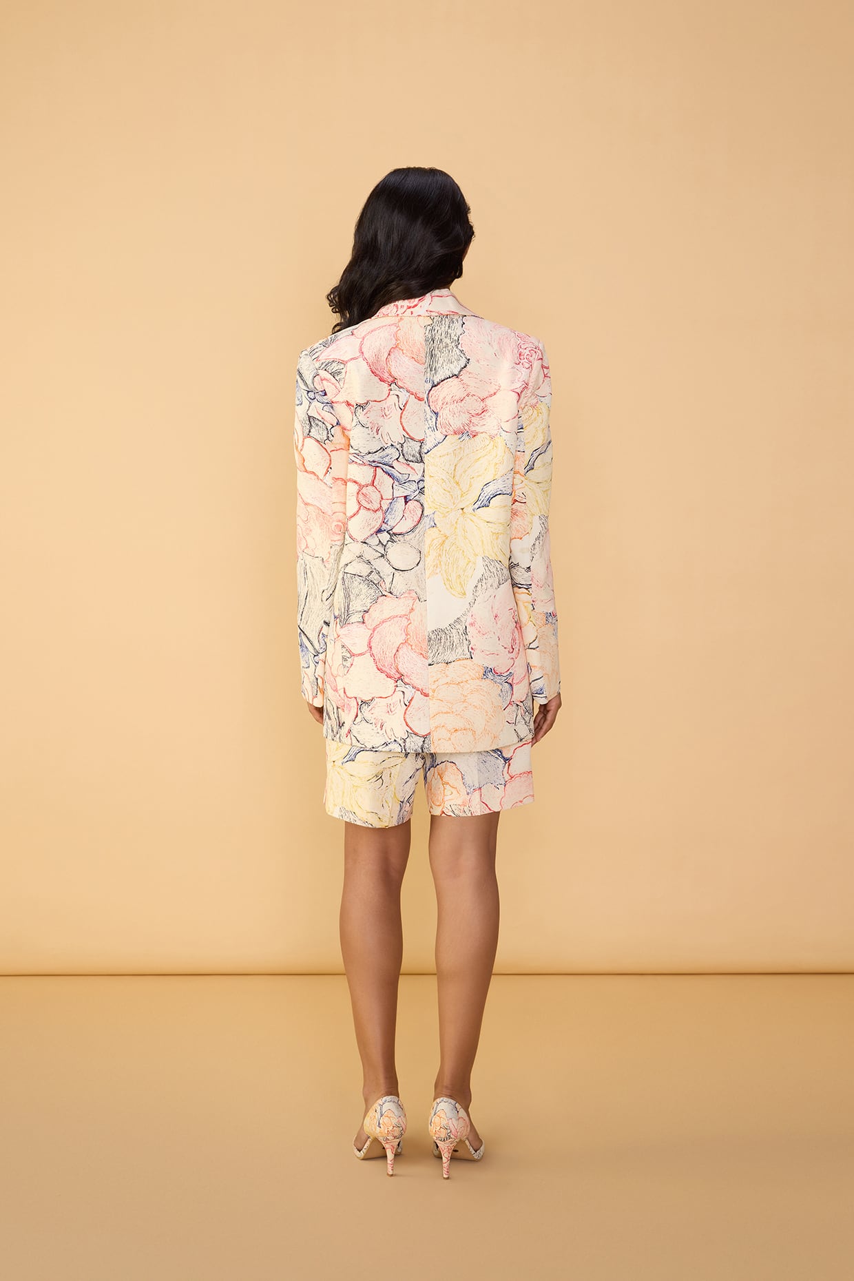 MIRANDA BLAZER,  IVANA CAMISOLE & ROWAN SHORTS
