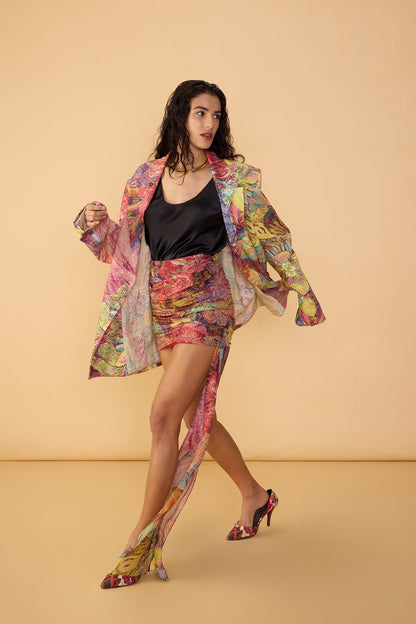 JENNA BLAZER, IVANA CAMISOLE & CARLITTA SKIRT