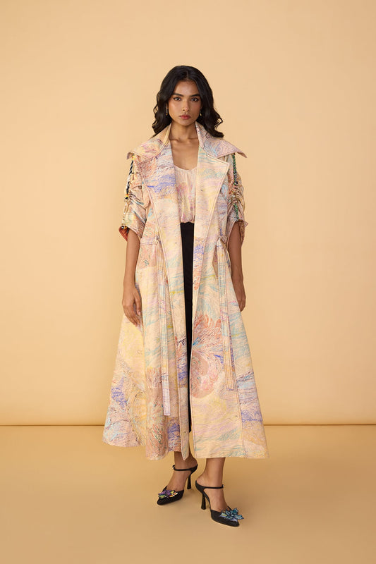 WILLOW TRENCH, IVANA CAMISOLE & LOLY TROUSERS
