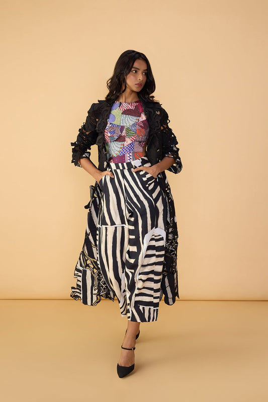 MEL TRENCH, ELIRA BODYSUIT &  LOLY TROUSERS
