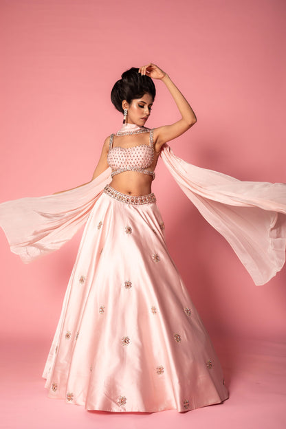 ALIA PINK LEHENGA