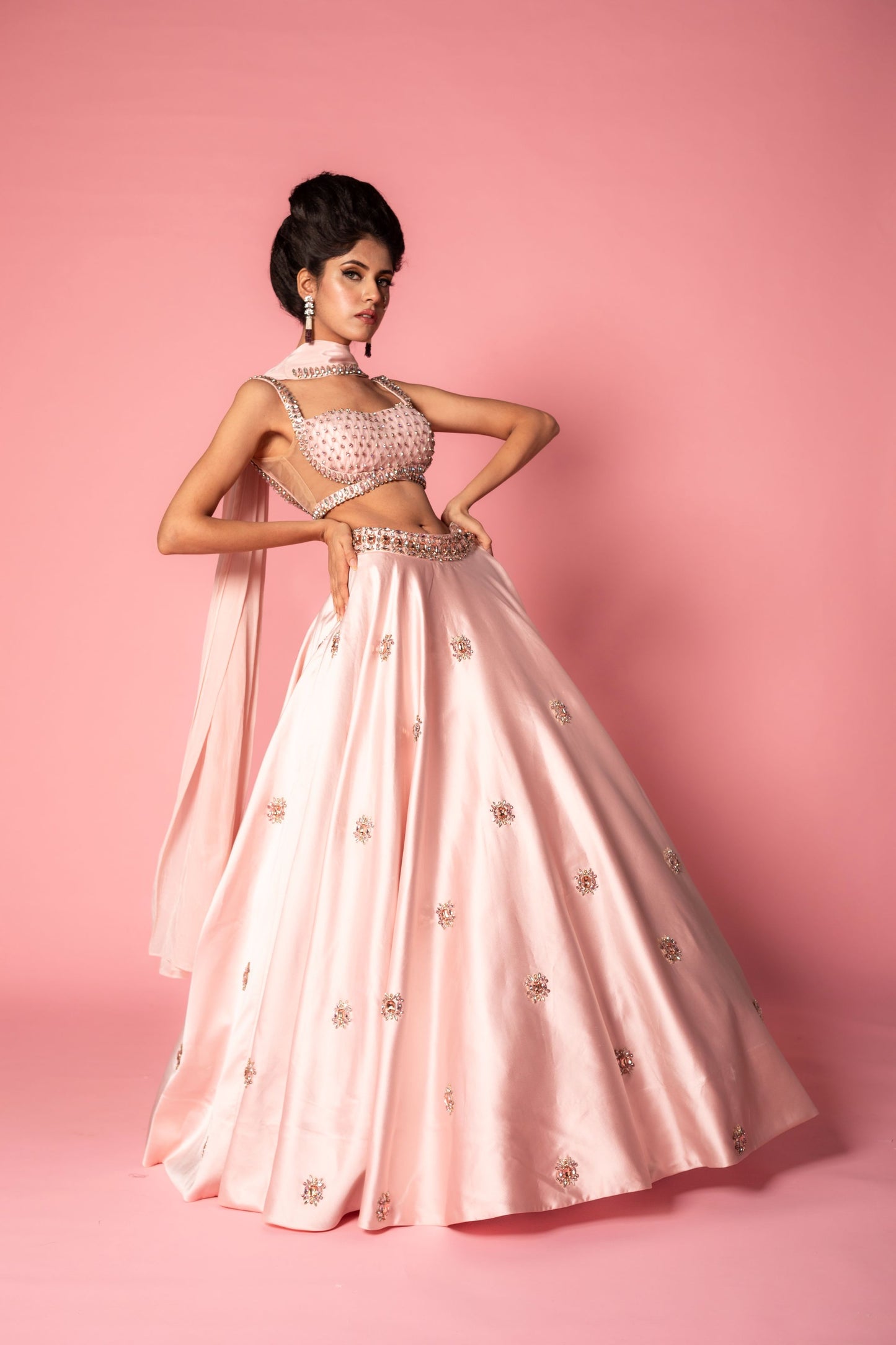 ALIA PINK LEHENGA