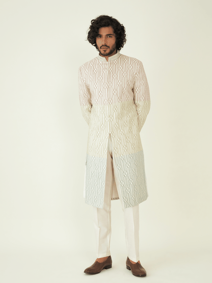 MUNAVVAR SHERWANI SET