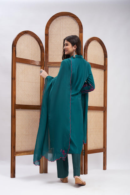 RESHAM KURTA SET