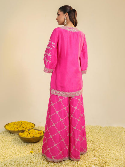 PINK MEHRBAN KURTA SET