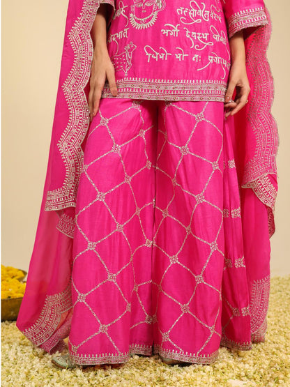 PINK MEHRBAN KURTA SET