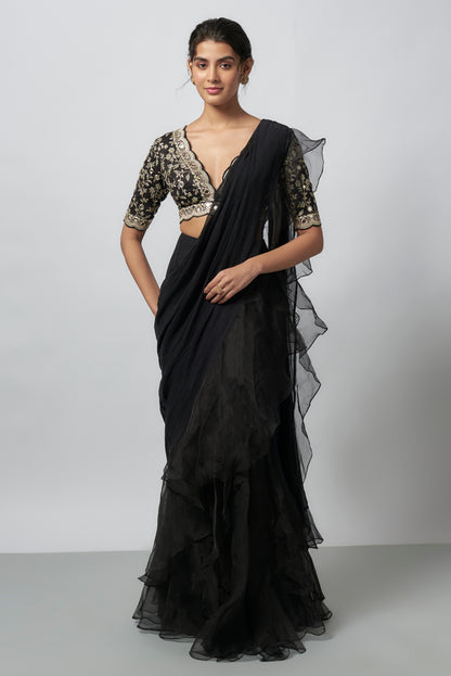GANIKA SAREE SET