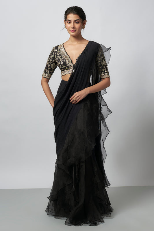 GANIKA SAREE SET