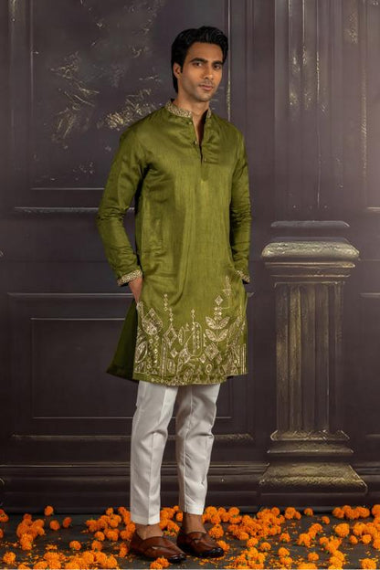SAGE WHISPER KURTA