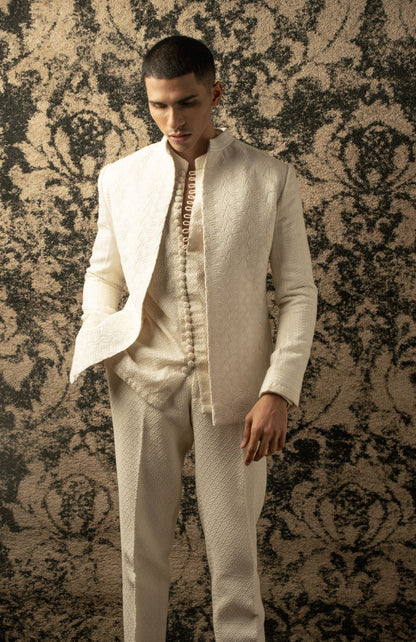 IVORY JACKET SET