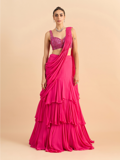 ZIYA SAREE SET