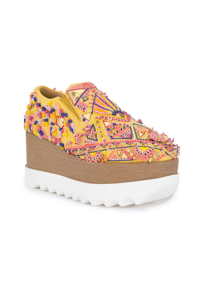 KALEIDOSCOPE WEDGE SNEAKERS