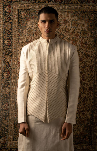 IVORY BANDHAGALA SET