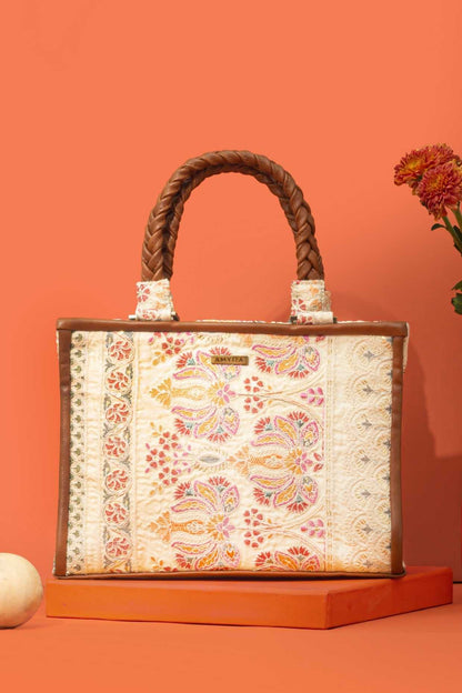 KAMAL EMBROIDERED HANDBAG - MULTICOLOR