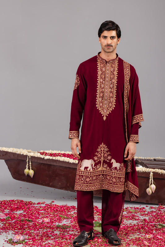 CHAAR KADAM KURTA SET